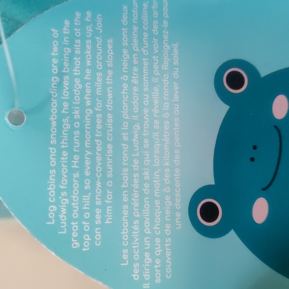 BNWT Squishmallows Ludwig the Frog 8" - Picture 5 of 6